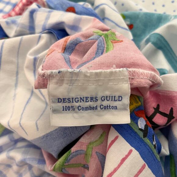 Designers Guild Duvet Cover Pillow Case Twin Cotton Whimsical Animal Sketch - Picture 8 of 10